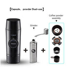 Portable Rechargeable Battery Espresso Machine Travel Car Coffee Powder Capsule Dual-Use Electric Mini - Grand Goldman