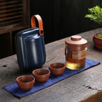 Portable Travel Kung Fu Tea Set Small Set Ceramic Simple Tea Set - Grand Goldman