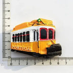 Portugal Fridge Magnets Souvenir Lisbon Tramway Madeira Resin Magnetic Refrigerator Stickers Tourist Souvenir Home Decorations - Grand Goldman