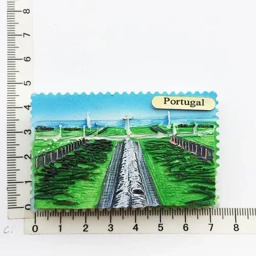 Portugal Fridge Magnets Souvenir Lisbon Tramway Madeira Resin Magnetic Refrigerator Stickers Tourist Souvenir Home Decorations - Grand Goldman