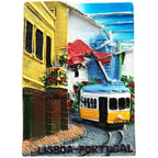 Portugal Fridge Magnets Souvenir Lisbon Tramway Madeira Resin Magnetic Refrigerator Stickers Tourist Souvenir Home Decorations - Grand Goldman