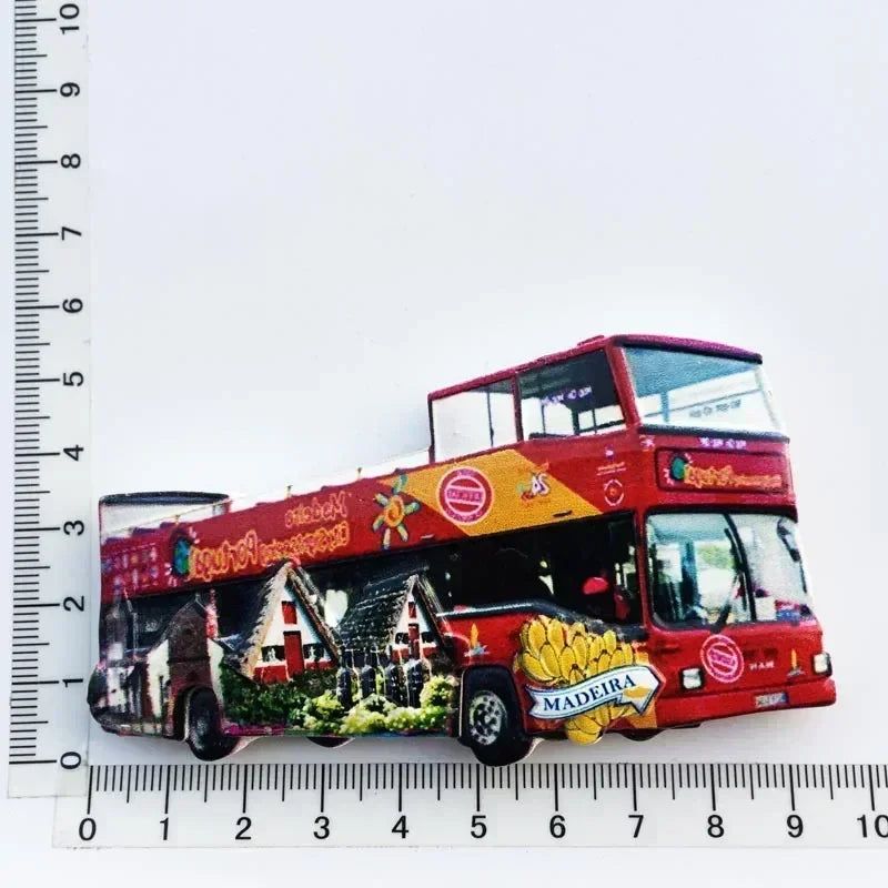 Portugal Fridge Magnets Tourist Souvenir Portuguese Cock Lisboa Tram Guitar Magnetic Refrigerator Sticker Collection Travel Gift - Grand Goldman