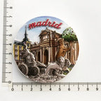 Portugal Hungary Spain Lanzarote Holland Italia Belgium Tanzania France City Fridge Magnets Home Decor Tourist Souvenir Gifts - Grand Goldman