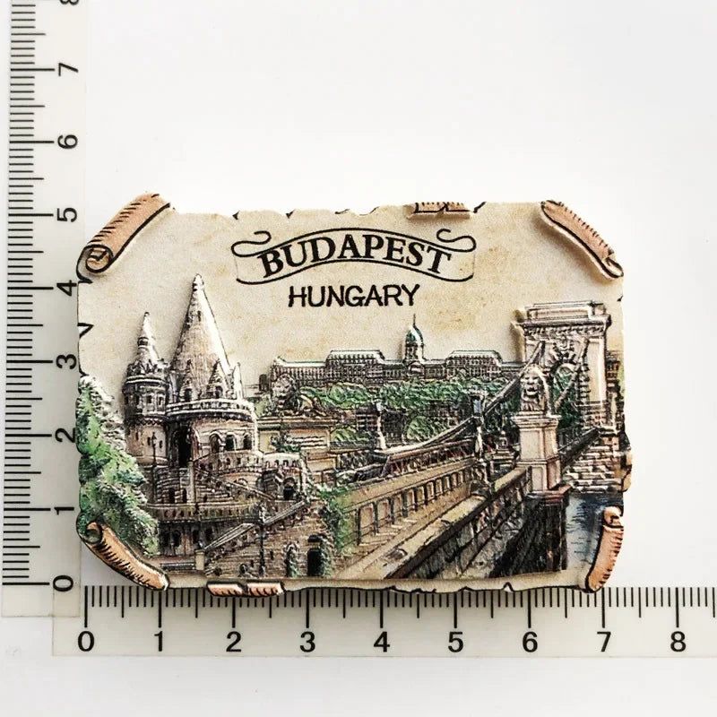 Portugal Hungary Spain Lanzarote Holland Italia Belgium Tanzania France City Fridge Magnets Home Decor Tourist Souvenir Gifts - Grand Goldman