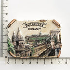 Portugal Hungary Spain Lanzarote Holland Italia Belgium Tanzania France City Fridge Magnets Home Decor Tourist Souvenir Gifts - Grand Goldman