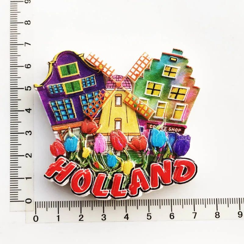 Portugal Hungary Spain Lanzarote Holland Italia Belgium Tanzania France City Fridge Magnets Home Decor Tourist Souvenir Gifts - Grand Goldman