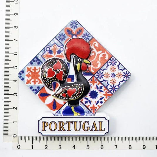 Portugal Lisbon Fridge Magnets Tourist Souvenir Resin Magnetic Refrigerator Stickers Home Decor Collection Gifts for friends - Grand Goldman