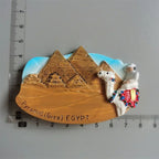 Portugal Philippines Germany Japan Dubai Fridge Magnets Tourist Souvenir Malta Brugge Praha Monaco Spain Refrigerator Stickers - Grand Goldman