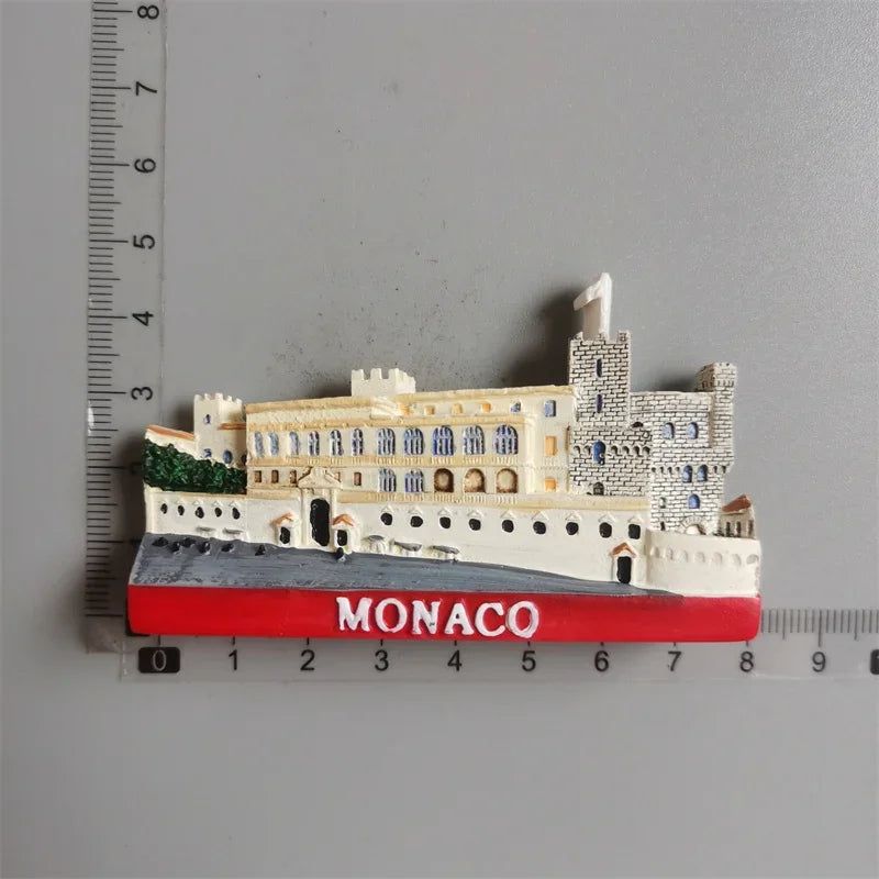Portugal Philippines Germany Japan Dubai Fridge Magnets Tourist Souvenir Malta Brugge Praha Monaco Spain Refrigerator Stickers - Grand Goldman