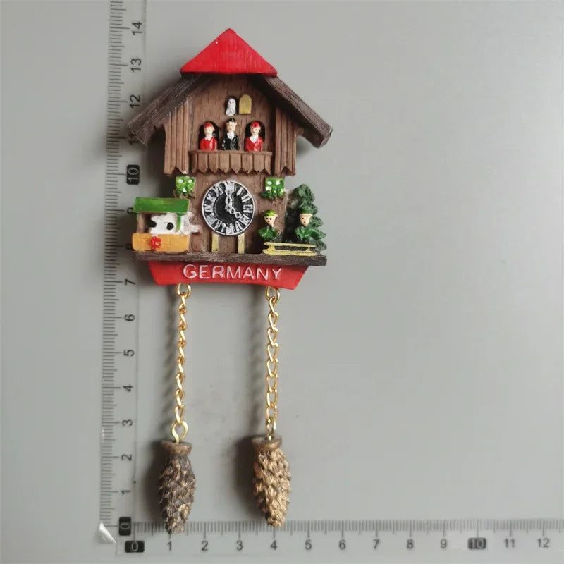 Portugal Philippines Germany Japan Dubai Fridge Magnets Tourist Souvenir Malta Brugge Praha Monaco Spain Refrigerator Stickers - Grand Goldman