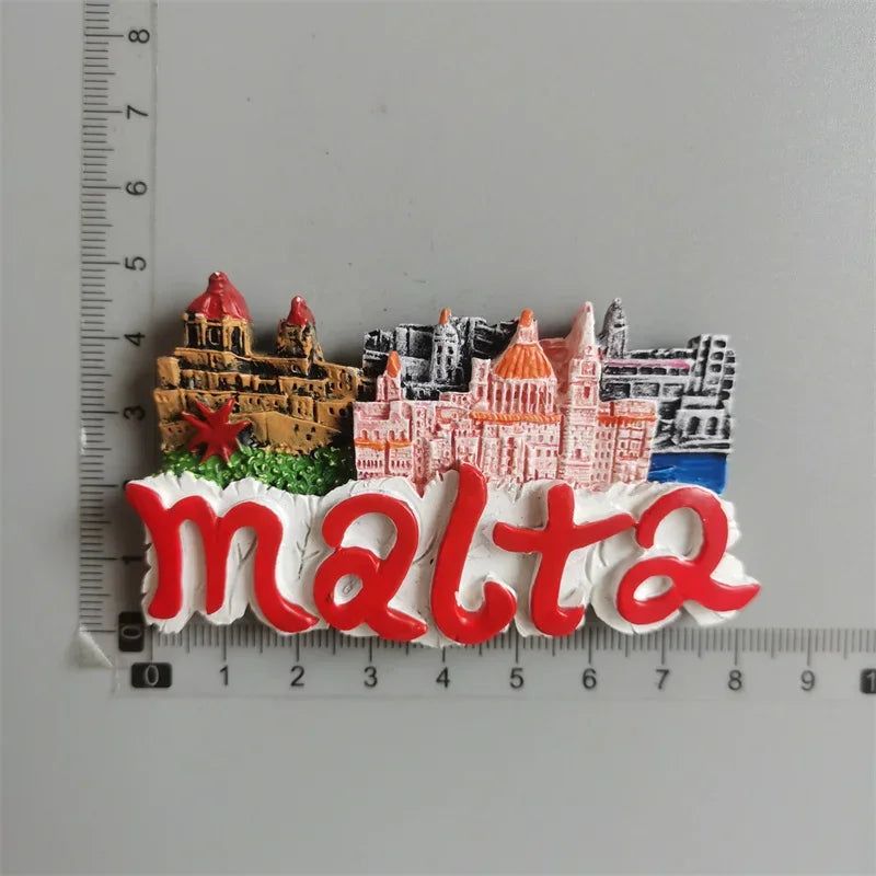 Portugal Philippines Germany Japan Dubai Fridge Magnets Tourist Souvenir Malta Brugge Praha Monaco Spain Refrigerator Stickers - Grand Goldman