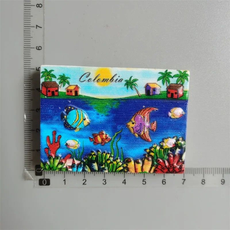 Portugal Philippines Germany Japan Dubai Fridge Magnets Tourist Souvenir Malta Brugge Praha Monaco Spain Refrigerator Stickers - Grand Goldman