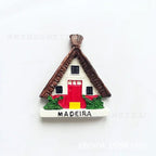Portugal Souvenir fridge Magnets La-plagne Madeira Lapland Madland Islands Norway 3D  Resin Refrigerator Magnets Home Decoration - Grand Goldman