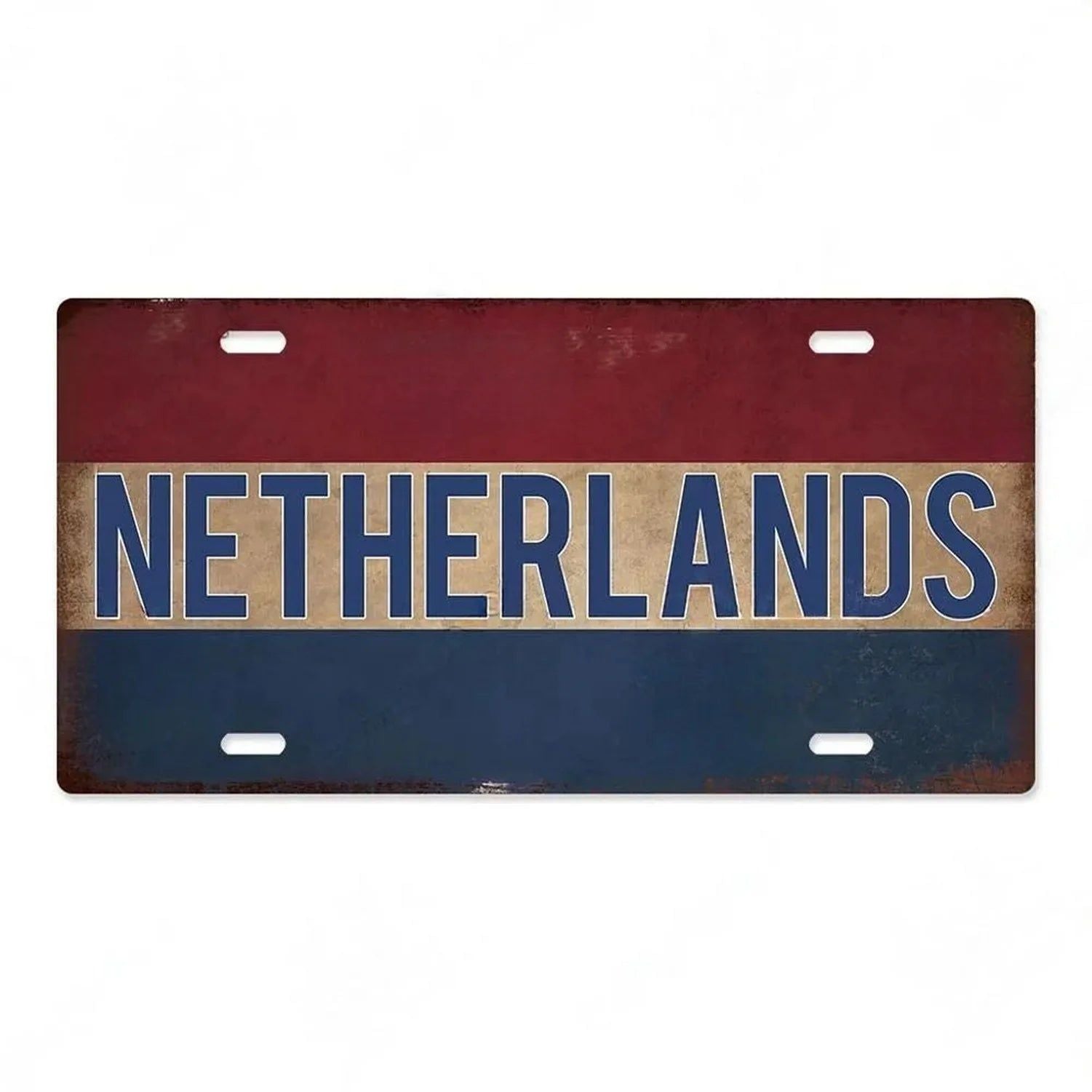 Portugal Turkey Netherlands Metal Tin Signs Vintage Plaque Auto License Plate Embossed Tag Garage Bars Pubs Club Home Wall Decor - Grand Goldman