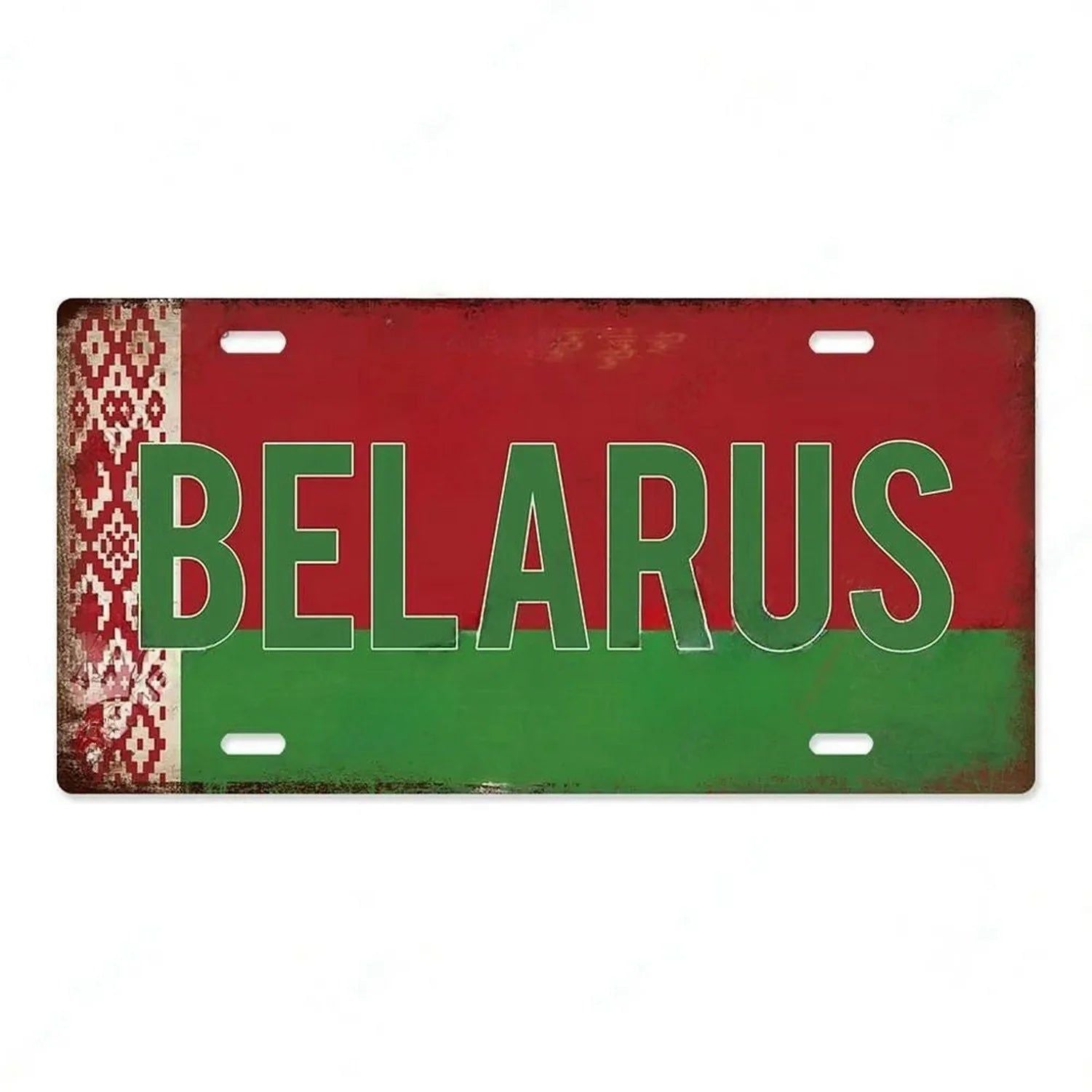 Portugal Turkey Netherlands Metal Tin Signs Vintage Plaque Auto License Plate Embossed Tag Garage Bars Pubs Club Home Wall Decor - Grand Goldman