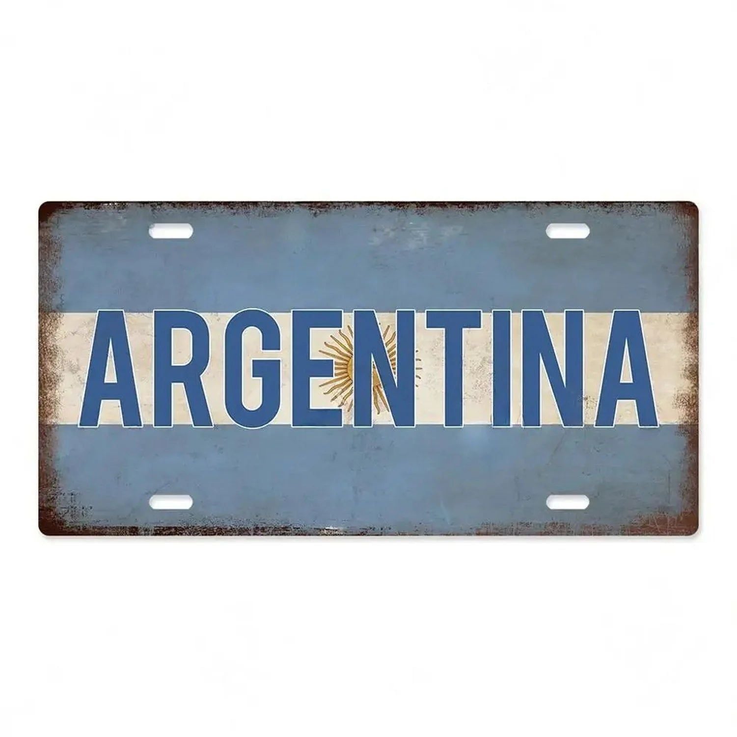 Portugal Turkey Netherlands Metal Tin Signs Vintage Plaque Auto License Plate Embossed Tag Garage Bars Pubs Club Home Wall Decor - Grand Goldman