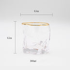 Pre-sale south Korean Tale Matterhorn to make crystal glass whiskey glass 135ML - Grand Goldman