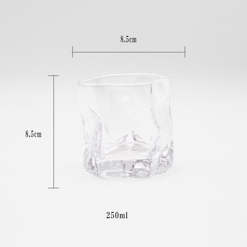 Pre-sale south Korean Tale Matterhorn to make crystal glass whiskey glass 135ML - Grand Goldman