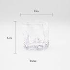 Pre-sale south Korean Tale Matterhorn to make crystal glass whiskey glass 135ML - Grand Goldman