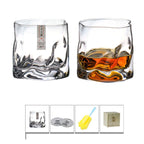 Pre-sale south Korean Tale Matterhorn to make crystal glass whiskey glass 135ML - Grand Goldman