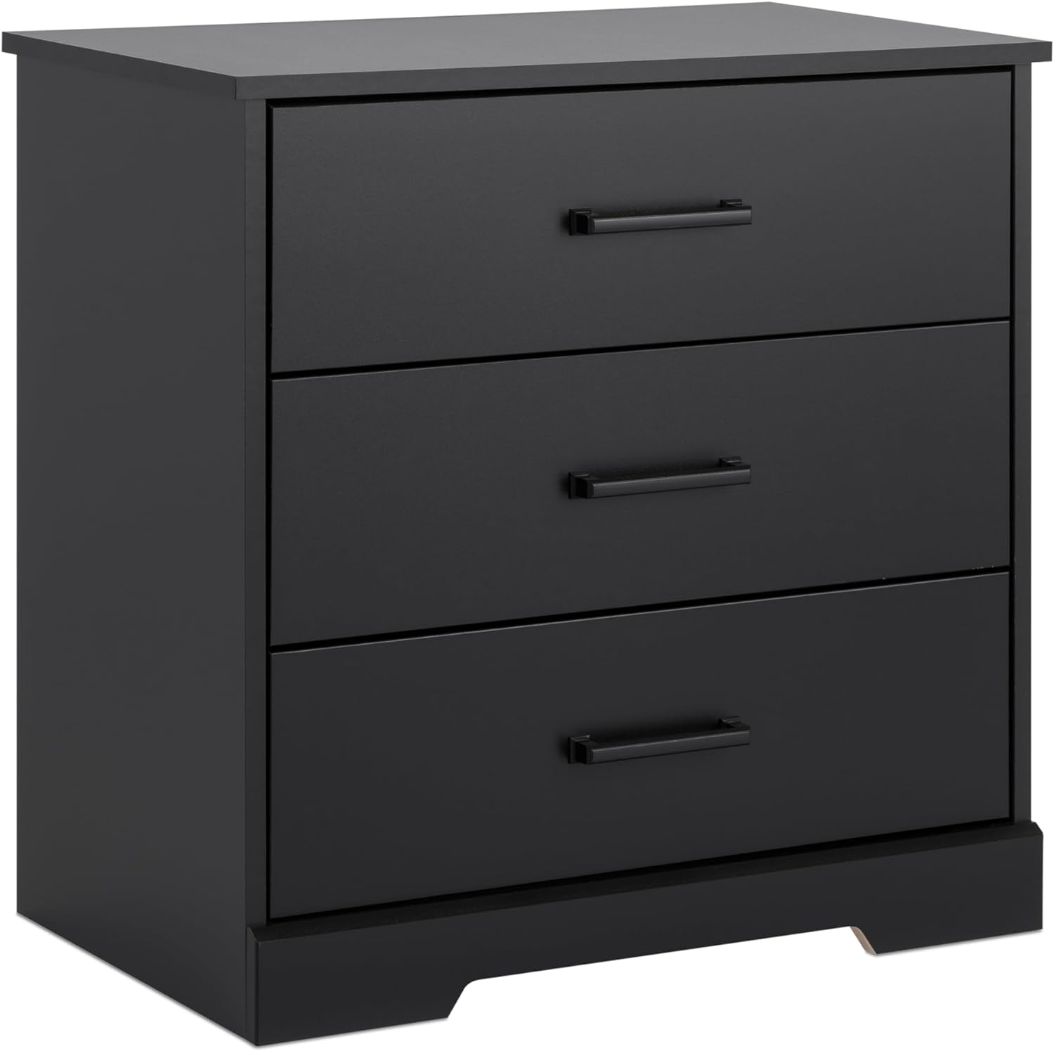 Prepac Sonoma Traditional Tall Nightstand Side Table with 3 Drawers, Functional Tall 3-Drawer Bedside Table 16" D x 23" W x 29" H, Espresso, EDC-2403 - Grand Goldman