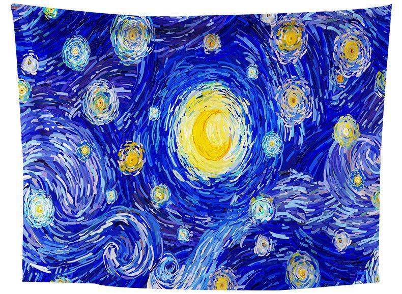 Printed Home Tapestry Wall Hanging Beach Towel Beach Sitting Blanket - Grand Goldman