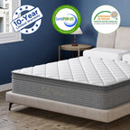 Queen Mattress, 12 Inch Cooling-Gel Memory Foam in a Box, Motion Isolation Individually Wrapped Pocket Coils Mattress,Pressure Relief,Back Pain Relief & Cooling,CertiPUR-US - Grand Goldman