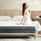 Queen Mattress 12 Inch Hybrid Mattress Queen Size - Memory Foam & Individually Pocket Coils Springs | Pressure Relief | Motion Isolation, Edge Support | CertiPUR-US Certified | Medium Firm - Grand Goldman
