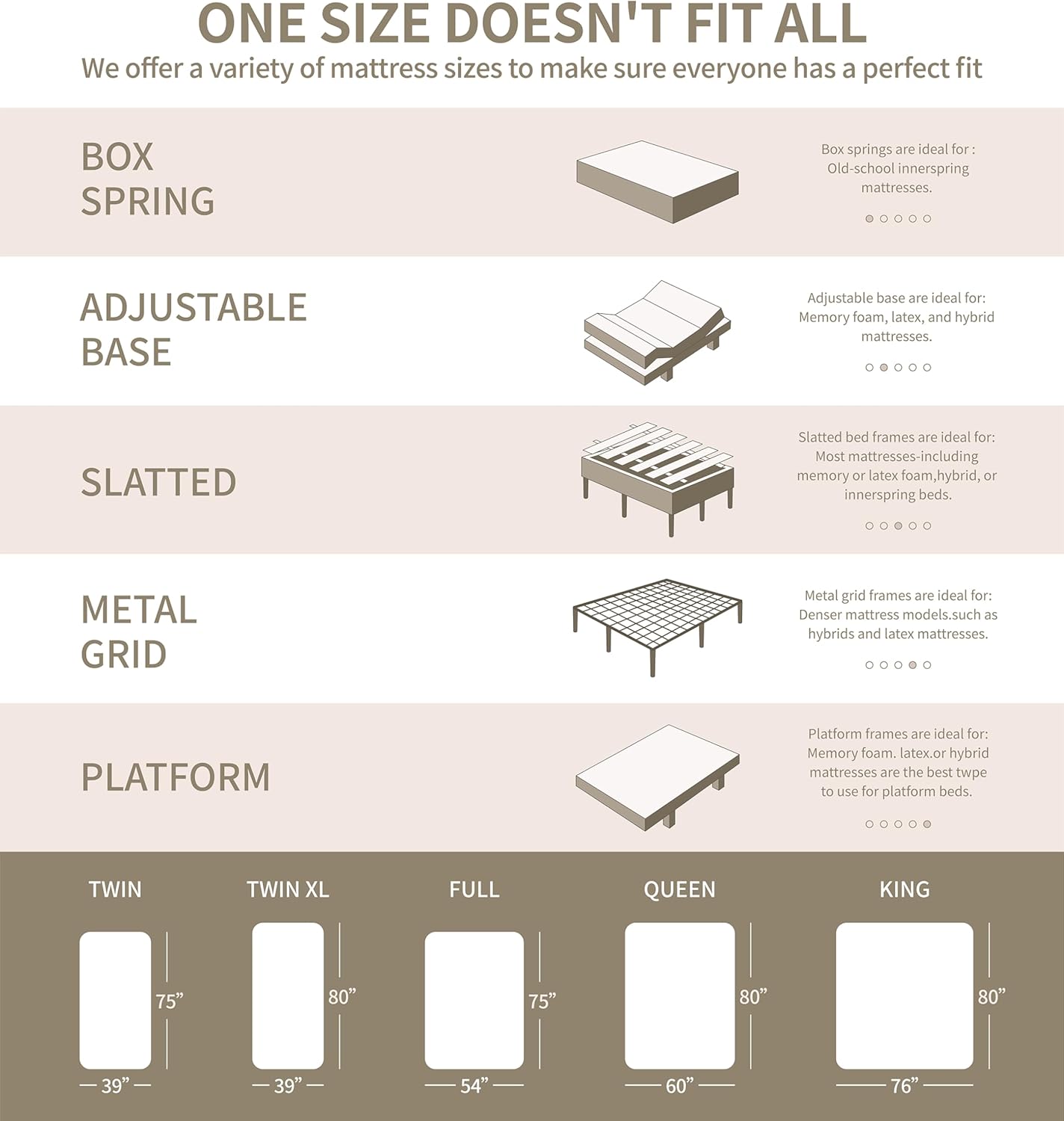 Queen Mattresses,14 Inch Queen Size Mattresses in a Box,Memory Foam Hybrid White & Black Mattress with Provide Support and Improve Sleep Mattresses,Pressure Relief,Medium Firm - Grand Goldman