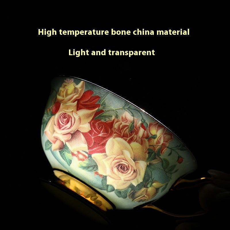 ROSENFELD Exquisite Coffee Cup European Light Luxury Tea Set - Grand Goldman