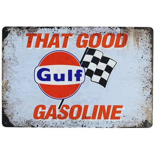 Racing Motor Oil Esso Gulf Camel Metal Tin Signs Poster Plate Wall Decor for Bars Garage Man Cave Cafe Club Retro Posters Plaque - Grand Goldman