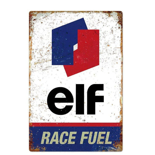 Racing Motor Oil Esso Gulf Camel Metal Tin Signs Poster Plate Wall Decor for Bars Garage Man Cave Cafe Club Retro Posters Plaque - Grand Goldman