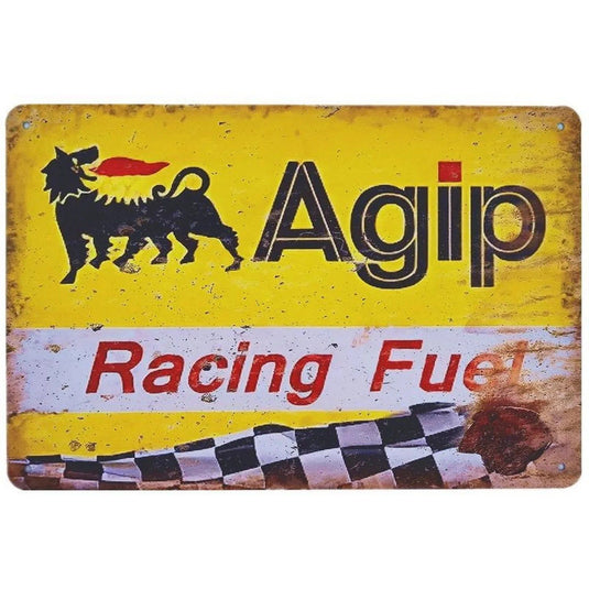 Racing Motor Oil Esso Gulf Camel Metal Tin Signs Poster Plate Wall Decor for Bars Garage Man Cave Cafe Club Retro Posters Plaque - Grand Goldman