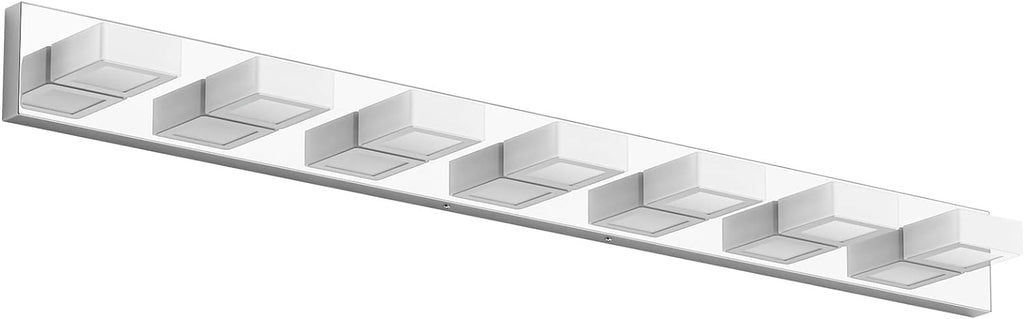 Ralbay LED Modern Black Bathroom Vanity Lights 3 Lights Acrylic Modern Black Bathroom Wall Lighting Fixtures - Grand Goldman