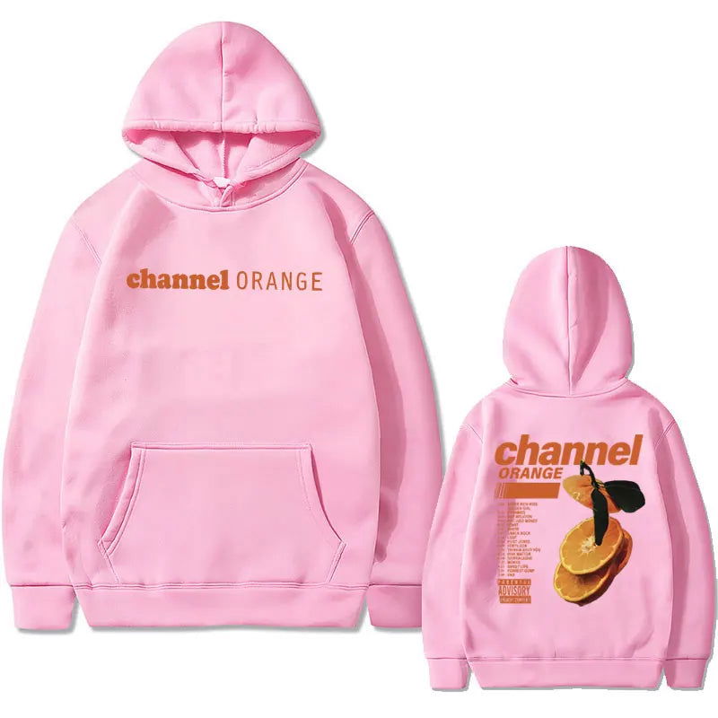 Rapper Frank Channel Orange Graphic Hoodie Ocean Oversized Sweatshirt Blond Hip Hop Vintage Hoodies Men's Fashion Streetwear - Grand Goldman