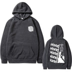 Rapper Frank Oversized Hoodie Blond Hip Hop Trend Sweatshirt Ocean Fashion Hoodies Men Women's Vintage Fleece Cotton Streetwear - Grand Goldman