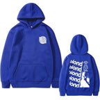 Rapper Frank Oversized Hoodie Blond Hip Hop Trend Sweatshirt Ocean Fashion Hoodies Men Women's Vintage Fleece Cotton Streetwear - Grand Goldman