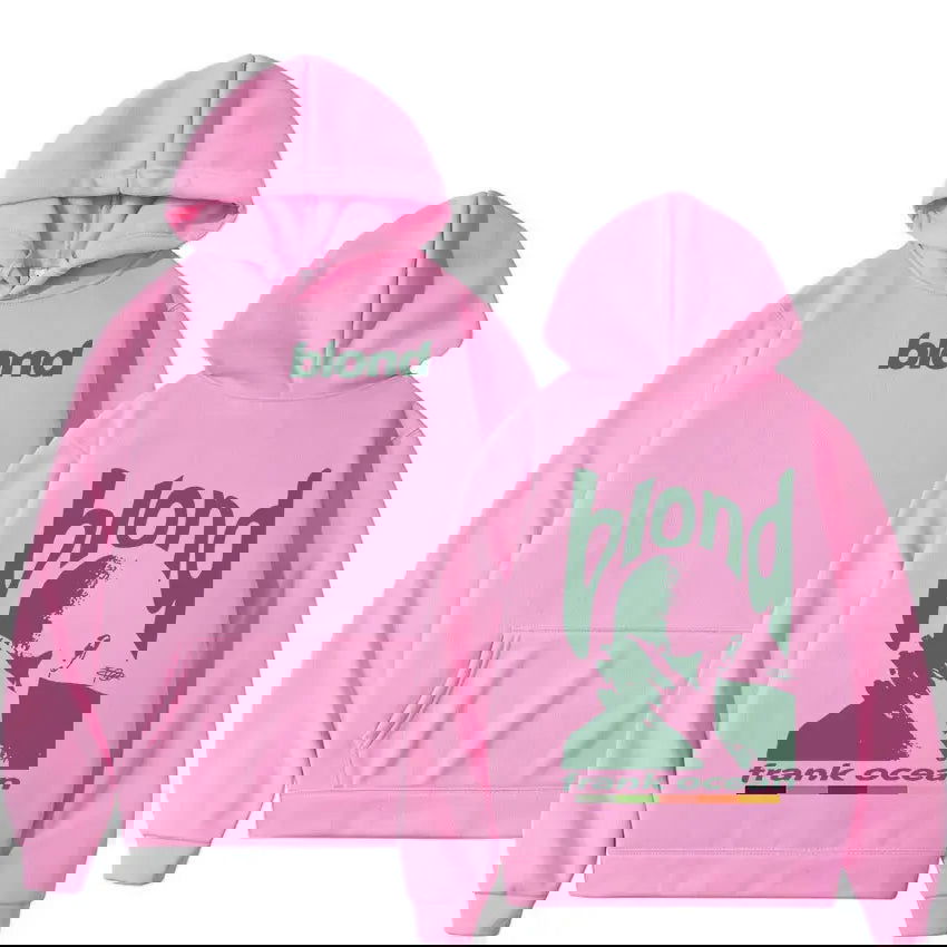 Rapper Frank Retro Graphic Hoodie Men Hip Hop Ocean Album Pullover Clothing Sweatshirt Y2k Unisex Blond Fashion Oversized Hooded - Grand Goldman