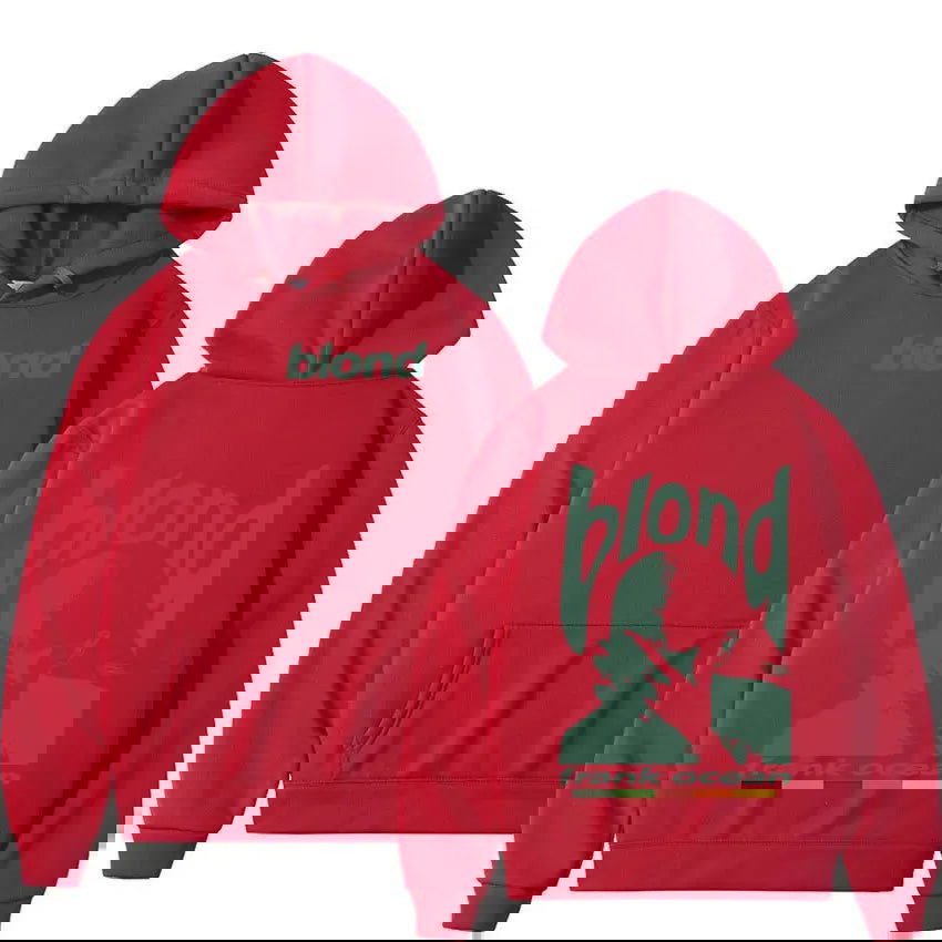 Rapper Frank Retro Graphic Hoodie Men Hip Hop Ocean Album Pullover Clothing Sweatshirt Y2k Unisex Blond Fashion Oversized Hooded - Grand Goldman