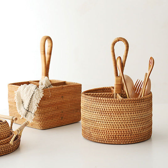 Rattan Storage Basket - Grand Goldman