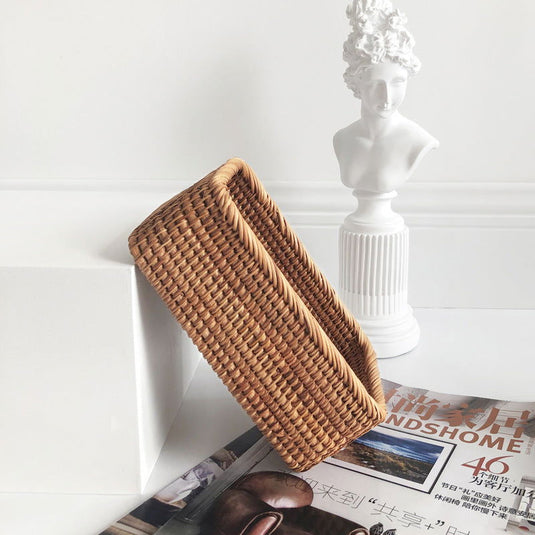 Rattan storage basket - Grand Goldman