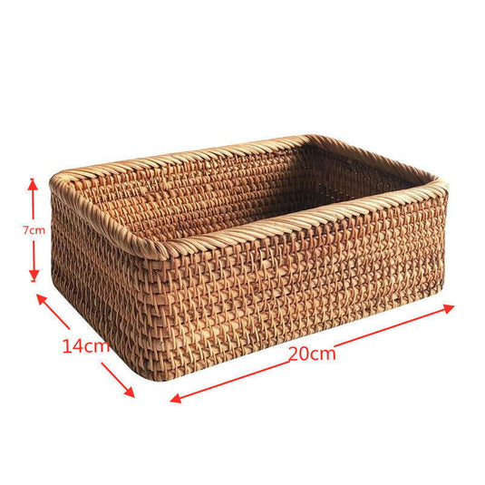 Rattan storage basket - Grand Goldman