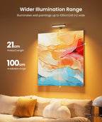 Rechargeable Wall Sconces LED Wall Lights with 7500mAh Battery Lamp for Bedroom, Touch and Remote Control, 3 Colors Wall Light 360° Rotate Dimmable Brightness with 15 RGB Colors - Grand Goldman