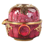 Red Dragon Japanese Style Office Kung Fu Travel Tea-pot - Grand Goldman