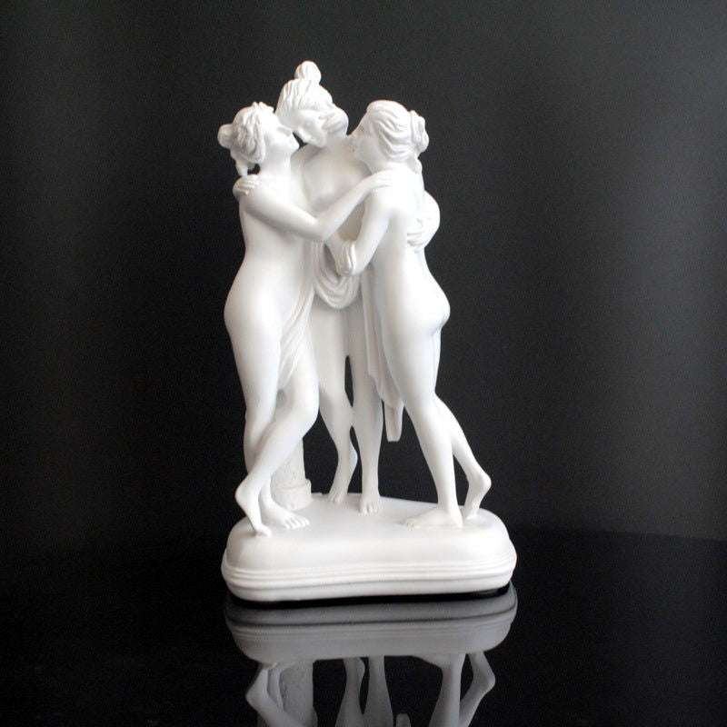 Resin European Sculpture Handicraft Desktop Decoration - Grand Goldman