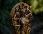 Resin Greek Goddess Statue Pagan Altar Garden Sculpture - Grand Goldman