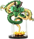 Resin Shenron Figure Dragon Shenlong Statue Set + 3.6cm Crystal Balls + Shelf with Gift Box for Business Halloween Christmas Holiday and Birthday Home Decoration - Grand Goldman