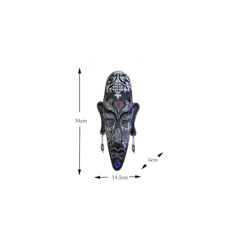 Resin Tribal Mask Home Decor - Grand Goldman
