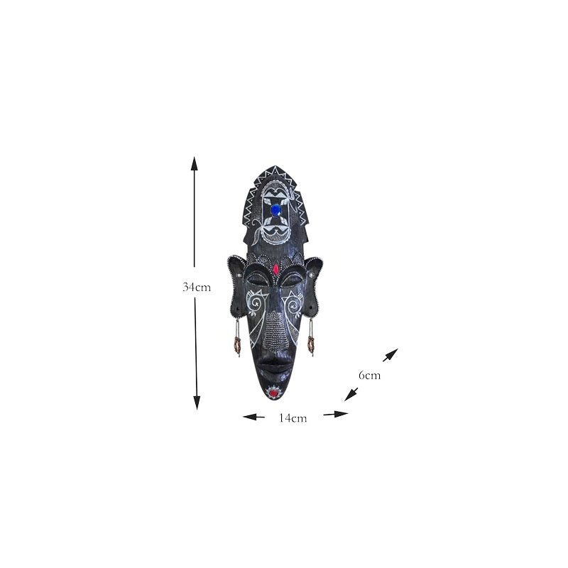 Resin Tribal Mask Home Decor - Grand Goldman