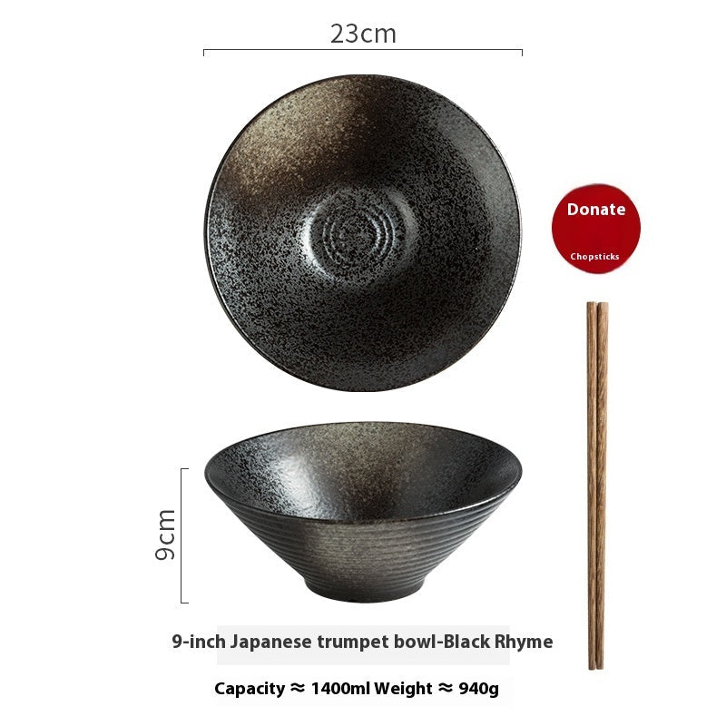 Restaurant Home Ceramic Bowl Tableware - Grand Goldman